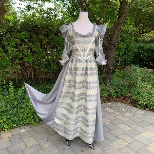 Renaissance Dress Handmade Size Small-Medium